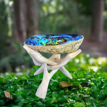 Load image into Gallery viewer, Abalone Shell - Sage Smudge Stick Bowl
