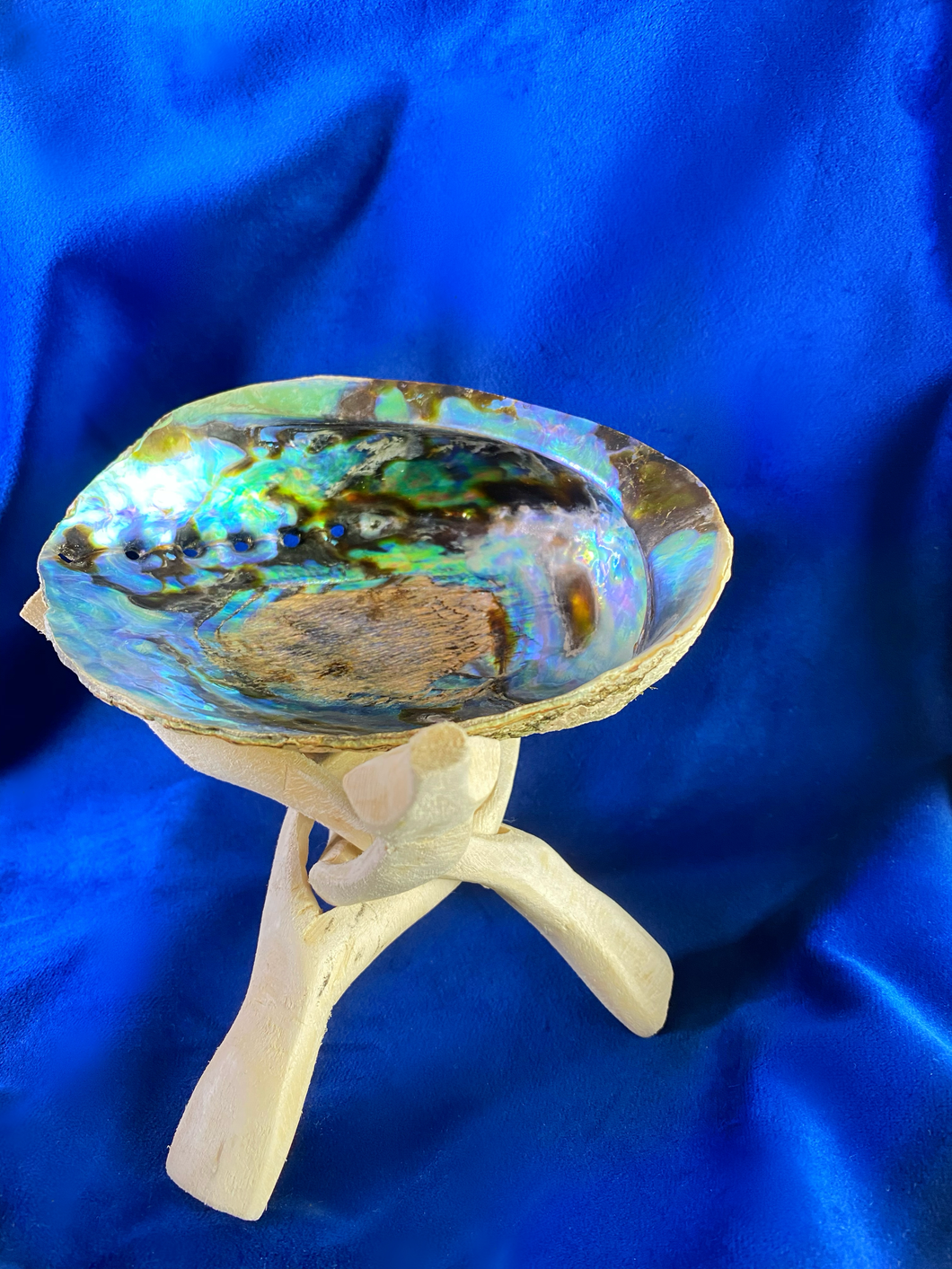 Abalone Shell - Sage Smudge Stick Bowl