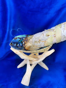 Abalone Shell - Sage Smudge Stick Bowl